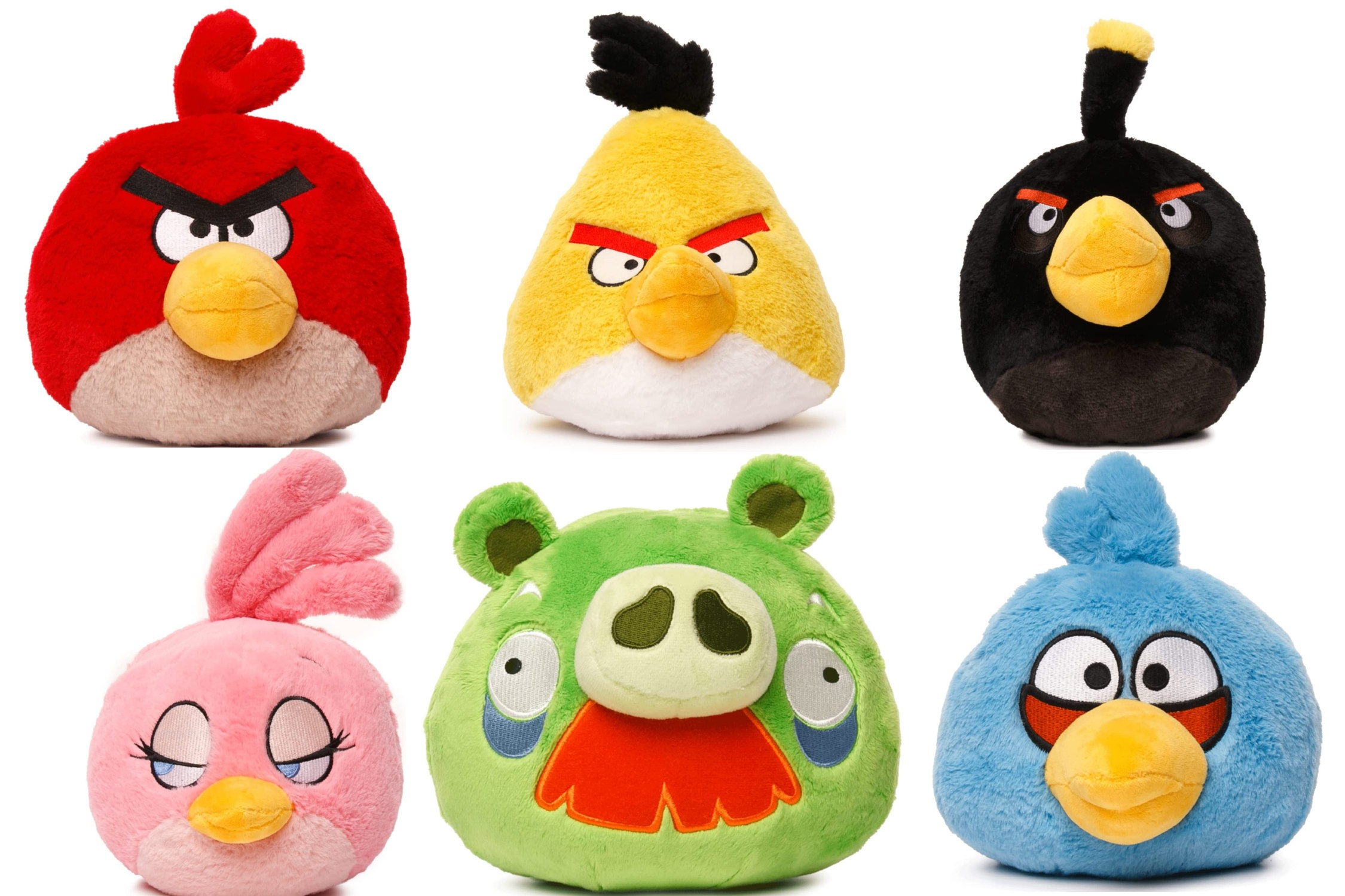 Plush Angry Birds