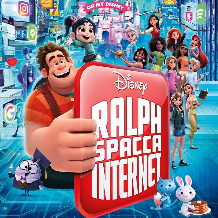 Ralph-karaktärer bryter Internet