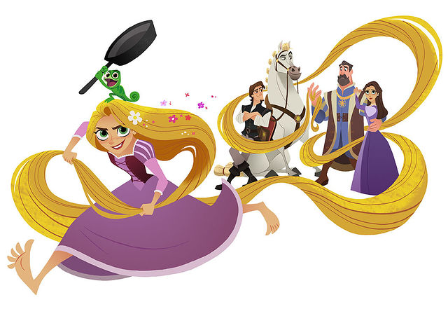 Rapunzel characters the animated series