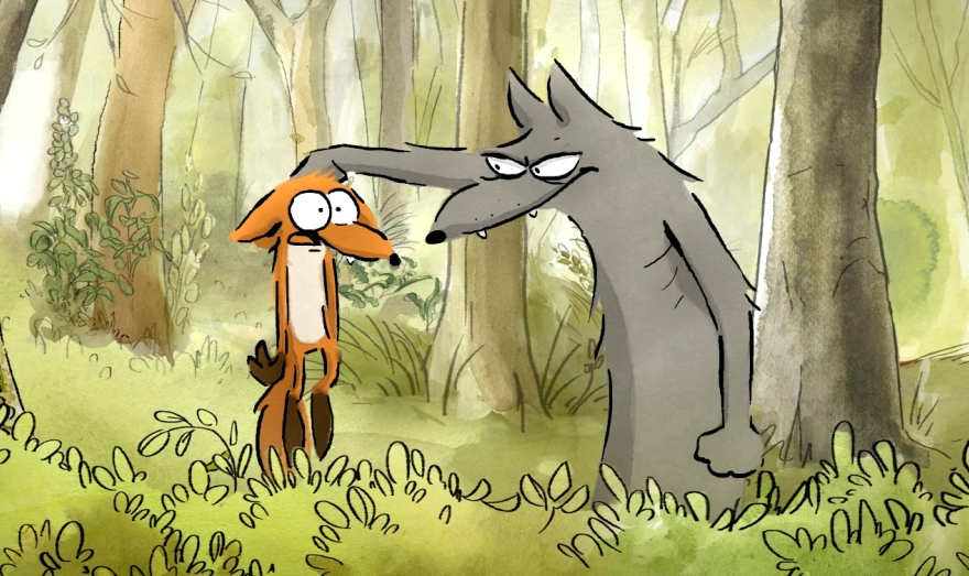 The big bad fox and other fairy tales about GKIDS