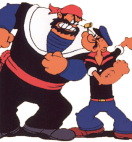 Brutus and Popeye