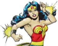 Wonder Woman and her bracelets