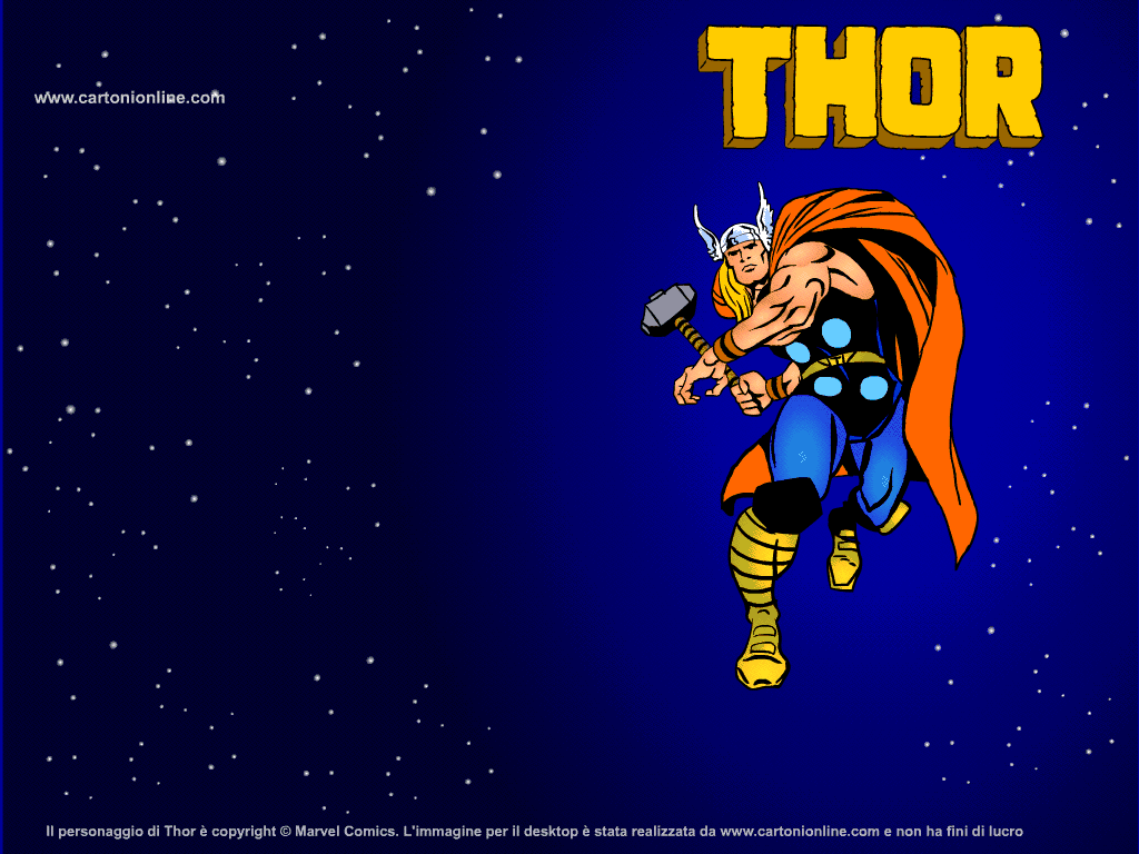 Thor 1024x768アニメーションデスクトップ壁紙