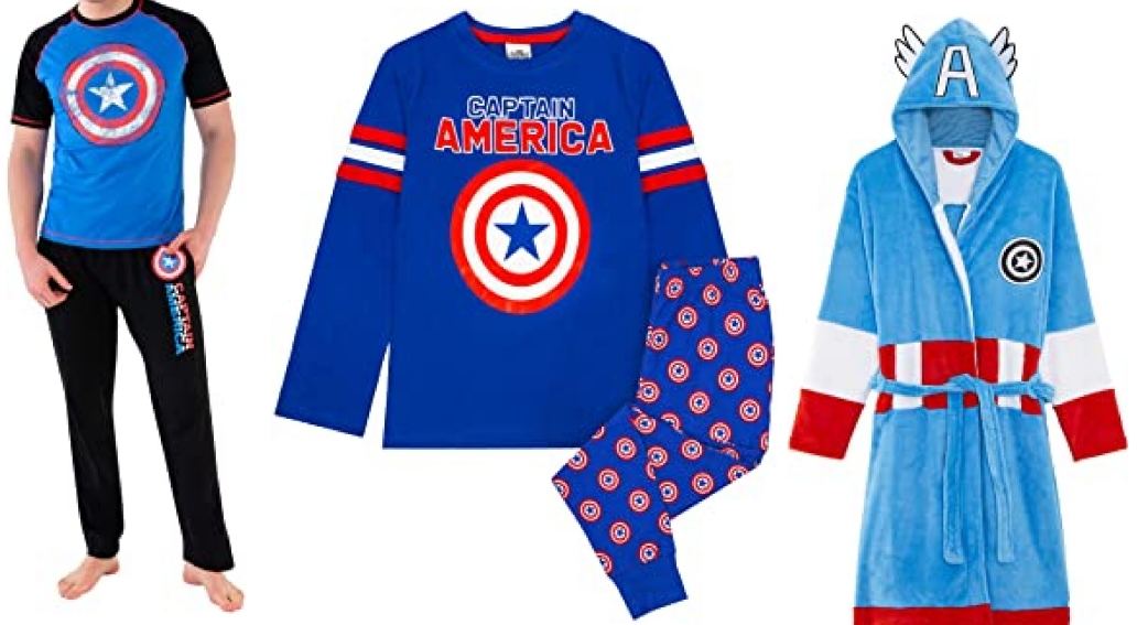 pijama capitão américa