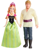Papusa congelata de Anna si Kristoff de la Mattel