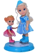6 tommers Frozen Elsa og Anna babydukke