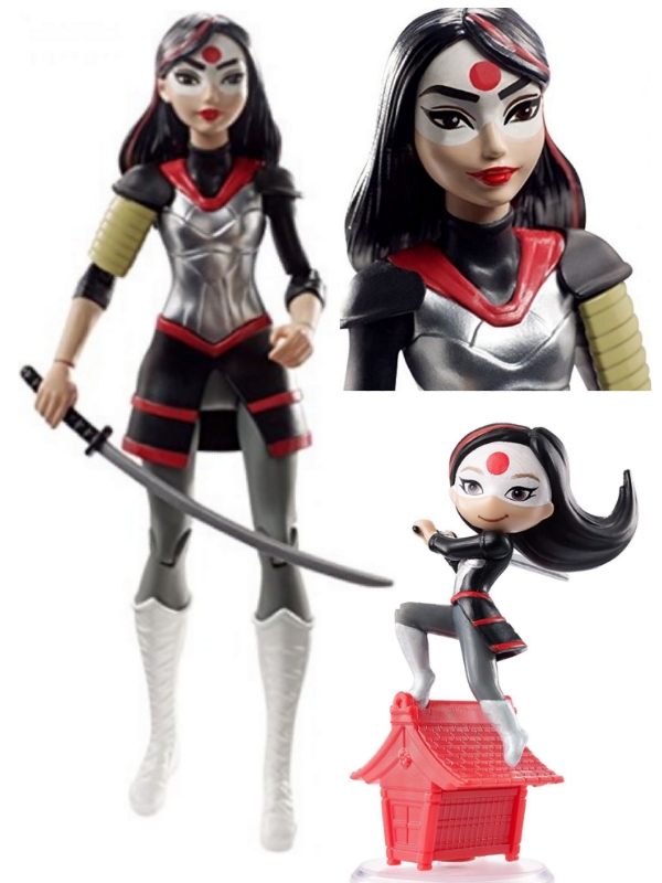 Katana actionfigurer (DC Superhero Girls)