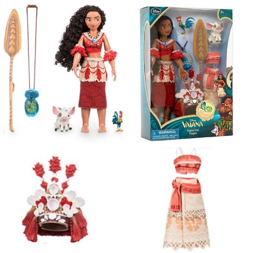 singing Vaiana dolls - Oceania Disney