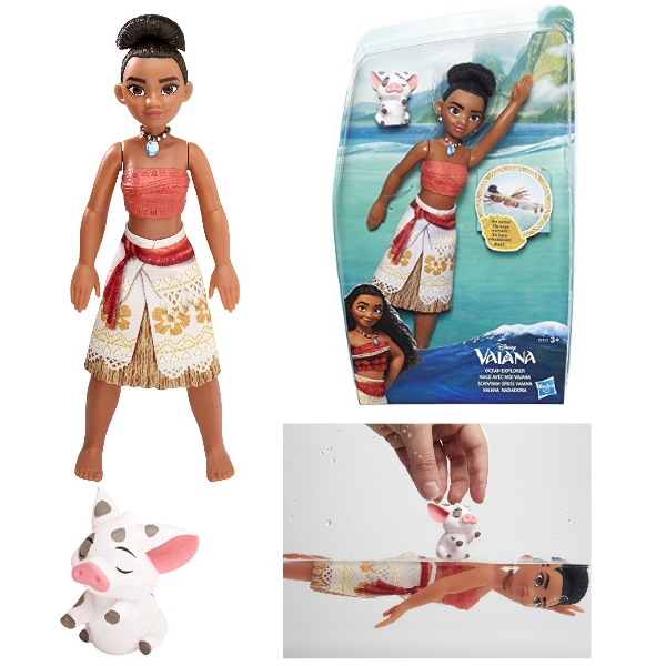 bambole di Vaiana fashion doll nuotatrice