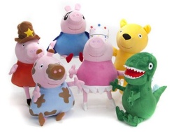 Peppa Pig plush toys