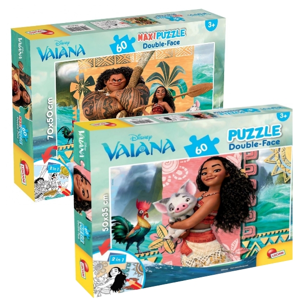 60 delar Vaiana Oceania Maxi-pussel
