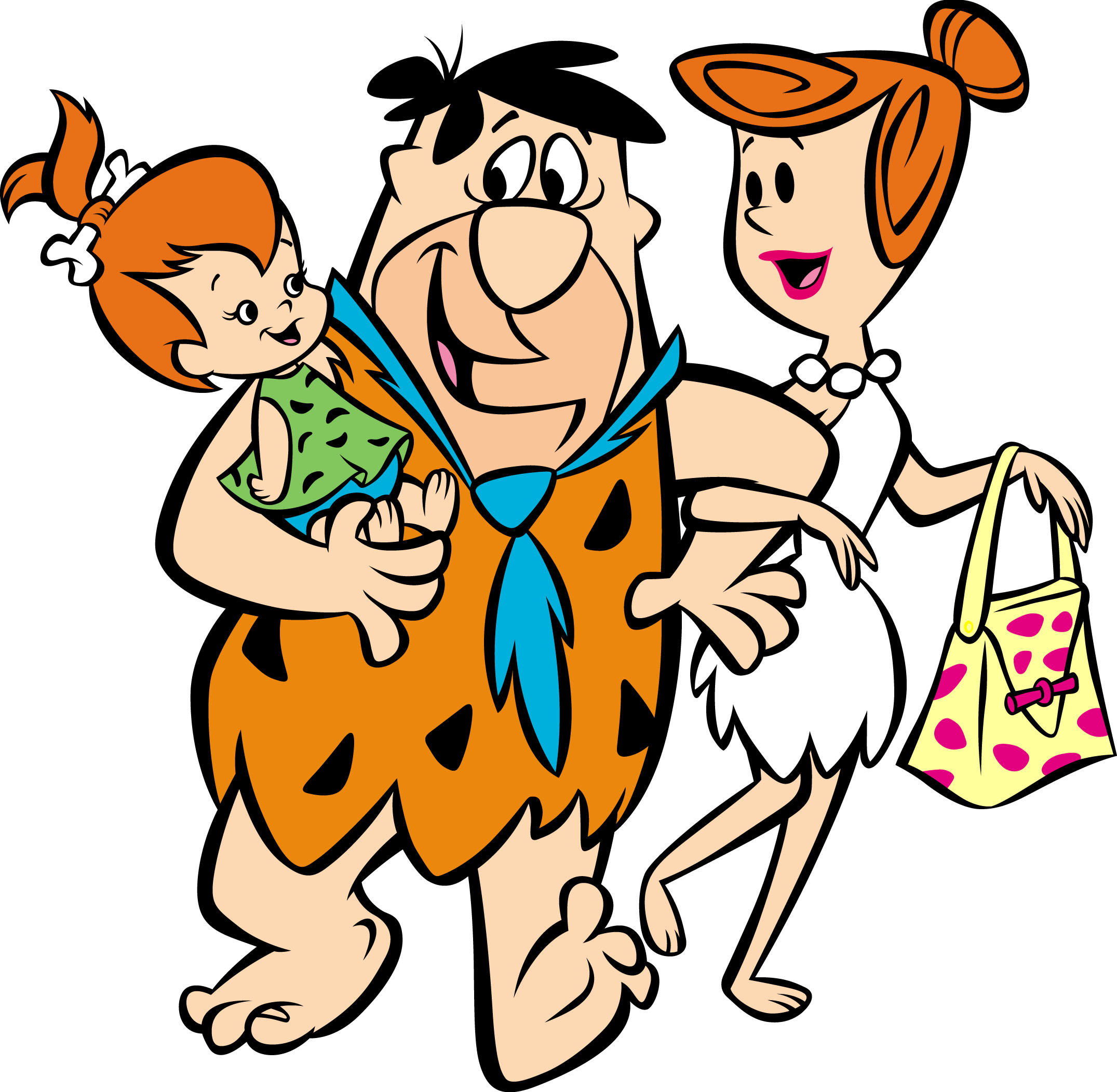 Первобытная семейка. Fred and Wilma Flintstone.