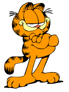 The Garfield cat