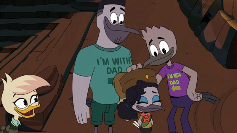 'DuckTales' dà a Violet Gay Dads, Hate Group chiede Disney Boicottaggio