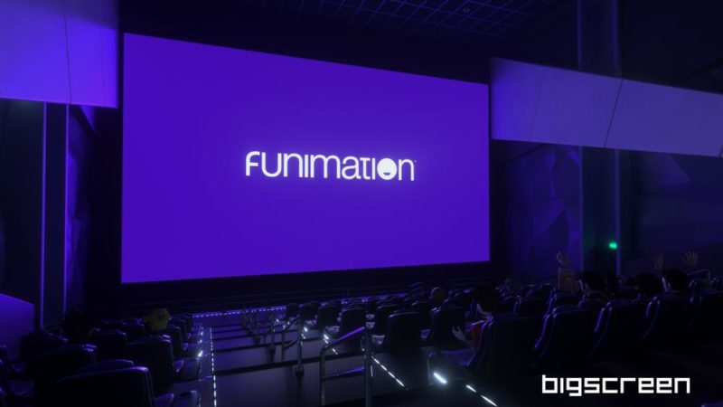 Funimation, Bigscreen porta film anime di successo in proiezioni di realtà virtuale