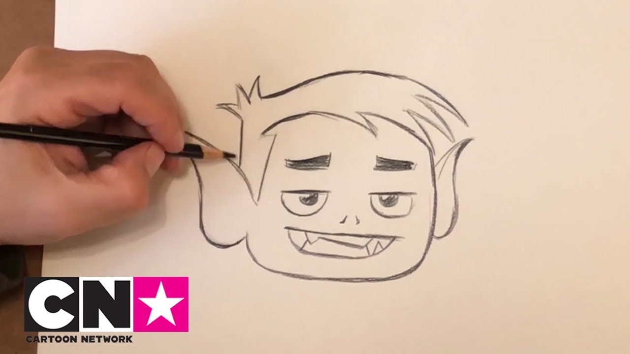Come disegnare Beast Boy | CN insieme | Cartoon Network Italia