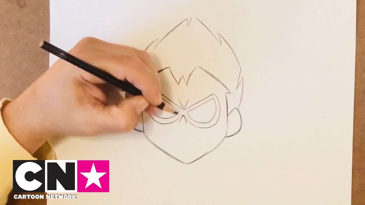 Come disegnare Robin | CN insieme | Cartoon Network Italia