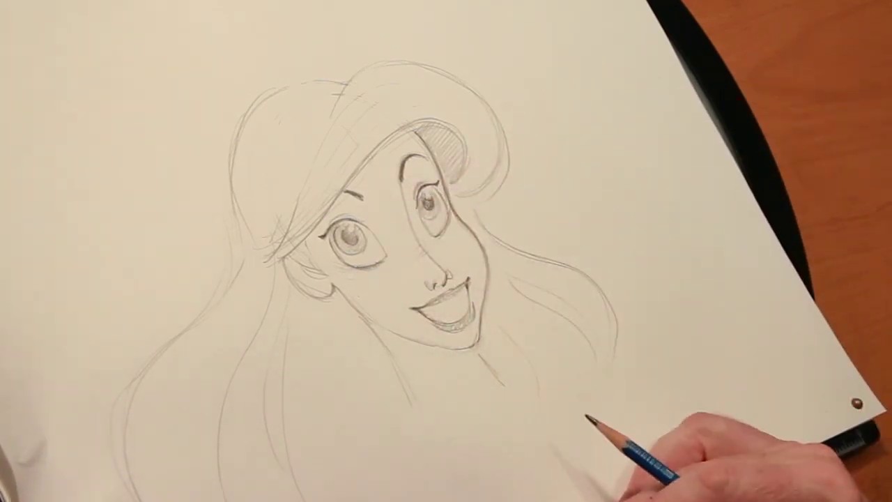 Impariamo a disegnare Ariel