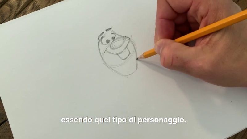 Impariamo a disegnare Olaf