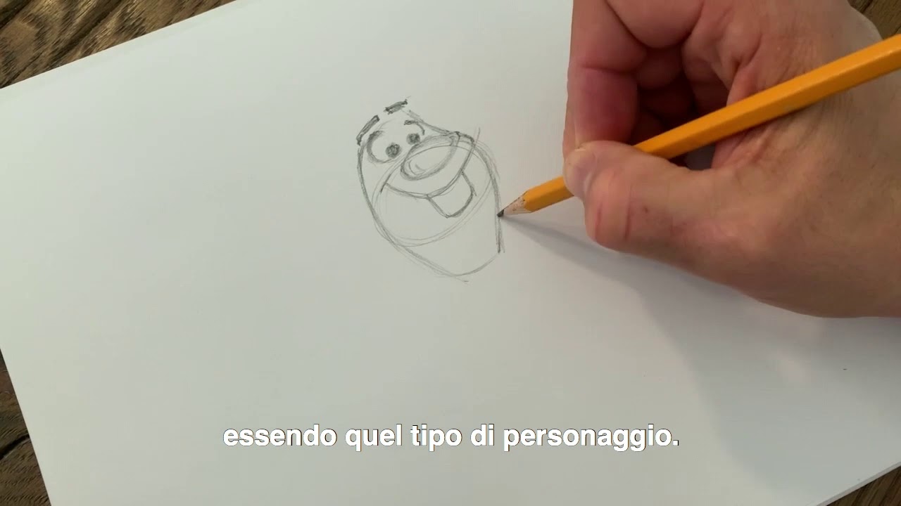 Impariamo a disegnare Olaf