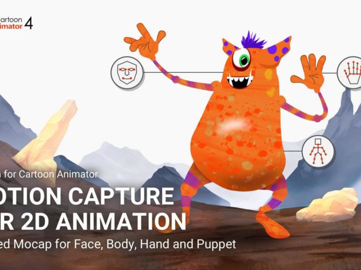 Reallusion pubblica un nuovo plugin 2D Mocap con Cartoon Animator 4.2