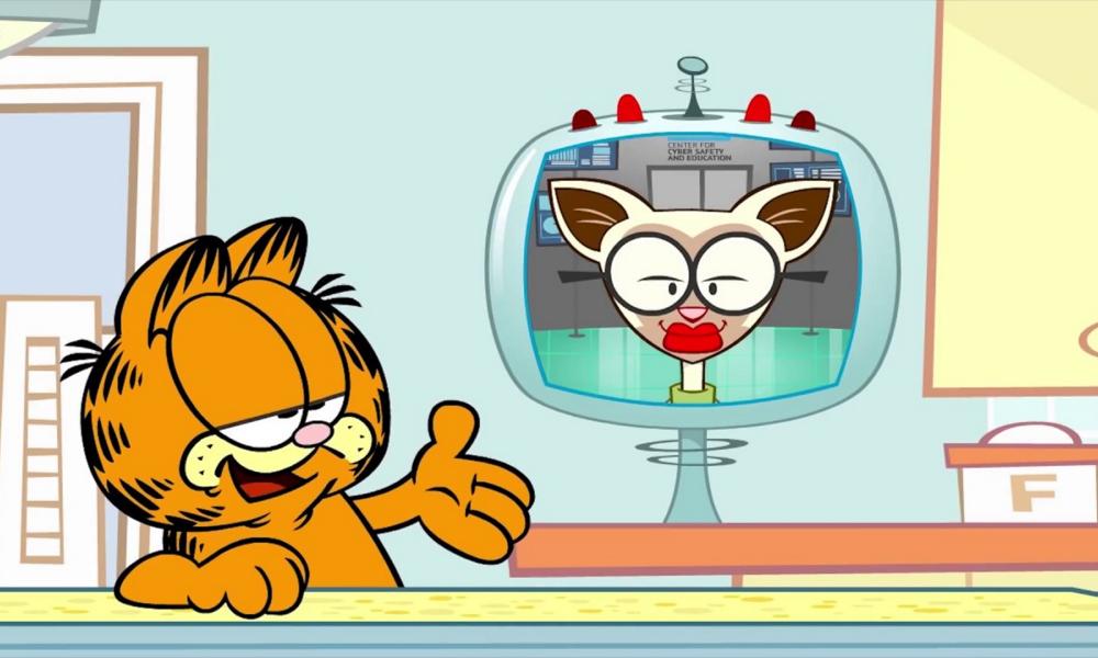 Il centro per l’educazione alla sicurezza informatica lancia “Garfield at Home “