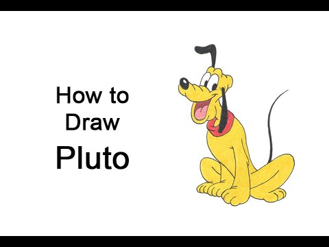 Come disegnare Pluto (corpo intero)