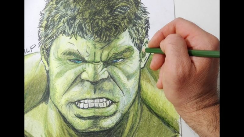 Come disegnare Hulk passo  passo
