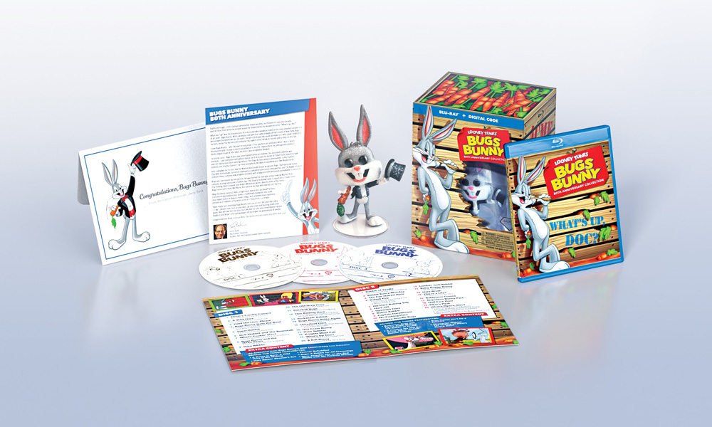 “Bugs Bunny 80th Anniversary Collection”porta 60 cartoni animati classici su Blu-ray