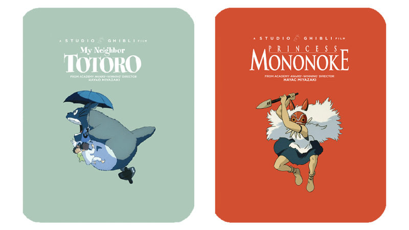 “Totoro” e “Mononoke” arrivano il 20 ottobre in versione SteelBook