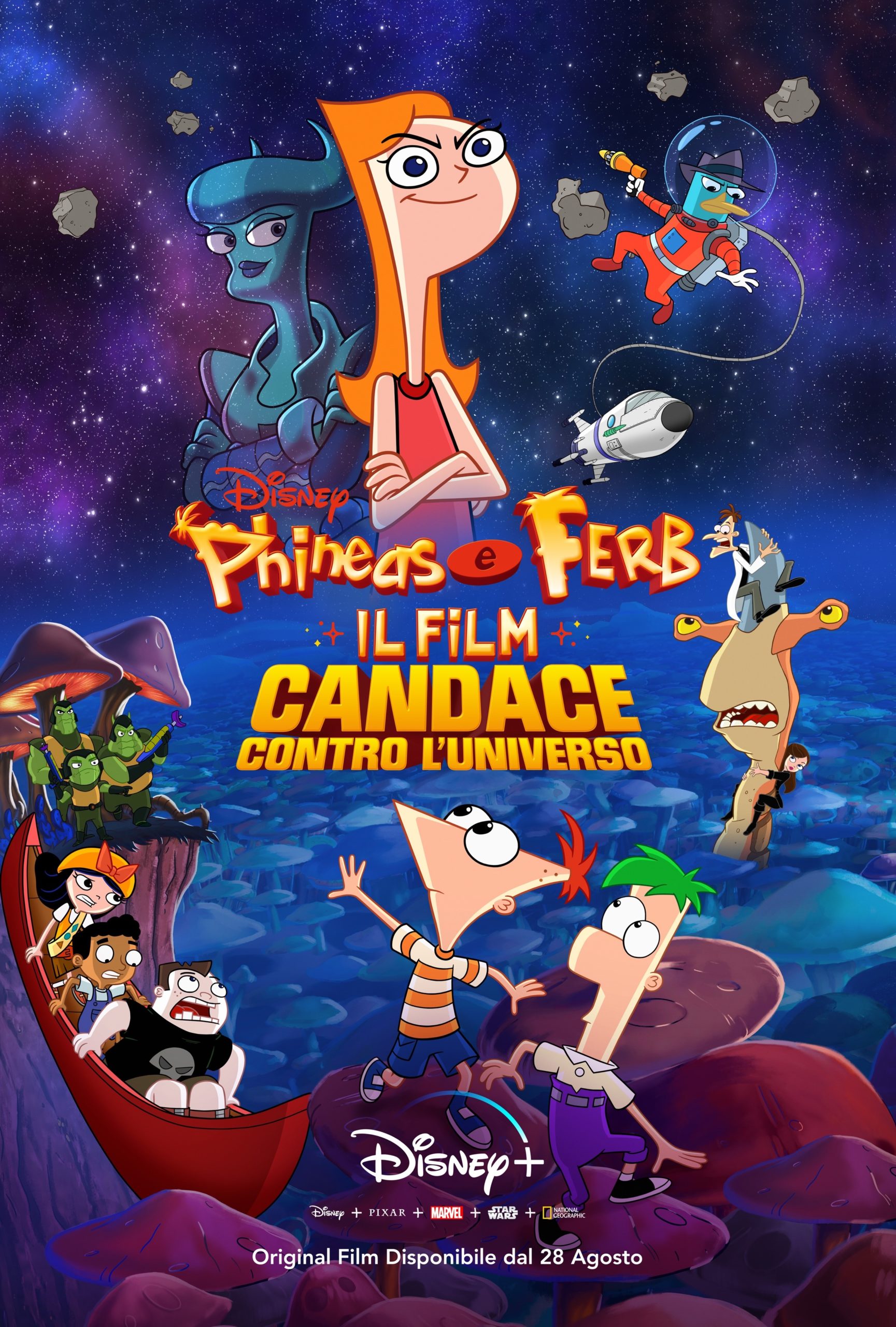 Phineas e Ferb Il Film: Candace contro l’universo su Disney+