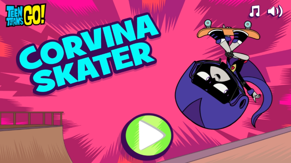 Il gioco online dei Teen Titans Go – Corvina Skater