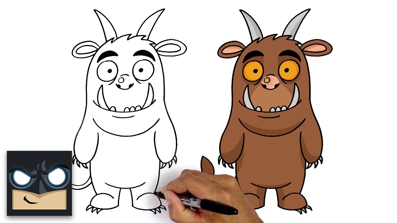 Come disegnare il Gruffalo | Tutorial passo dopo passo