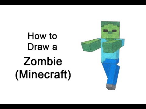 Come Disegnare Uno Zombi Da Minecraft Cartoni Online