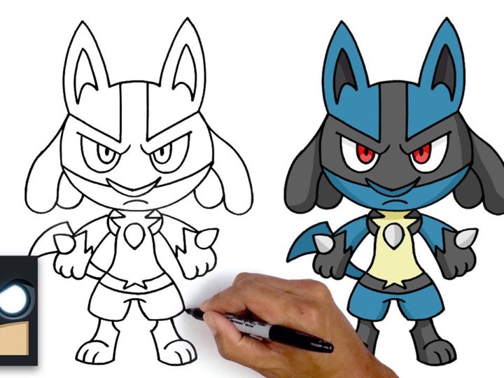 Come disegnare Lucario | Pokemon