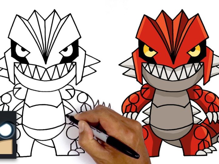 Come disegnare Groudon | Pokemon