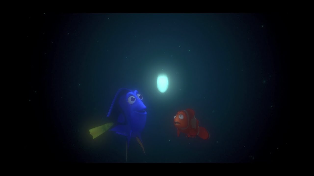 Dory e Marlin inseguono la luce | Alla Ricerca di Nemo