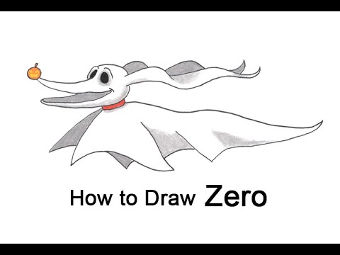 Come disegnare Zero (The Nightmare Before Christmas)
