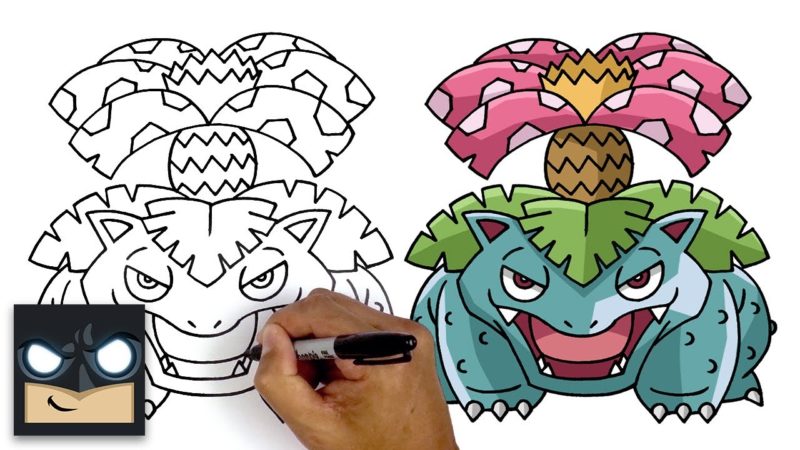 Come disegnare Venusaur | Pokemon