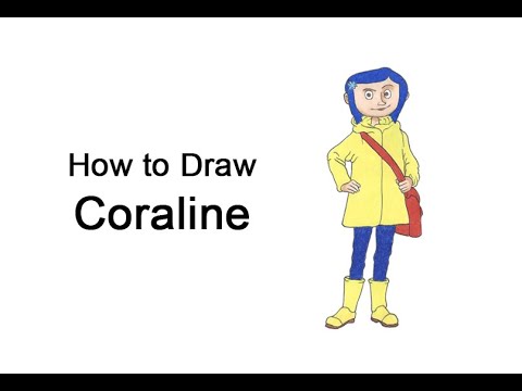 Come disegnare Coraline passo passo