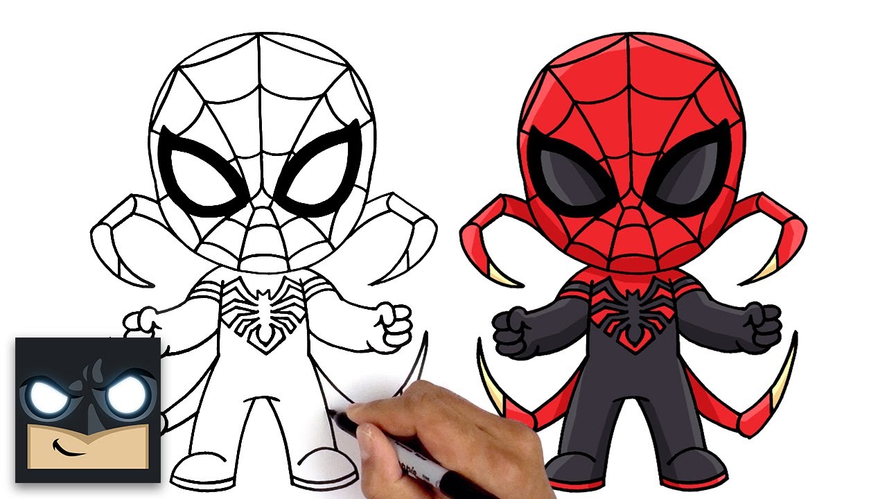 Puntualidad Espinoso leninismo Cómo dibujar Superior Spider-Man | Cartooning Club - Dibujos animados en  línea