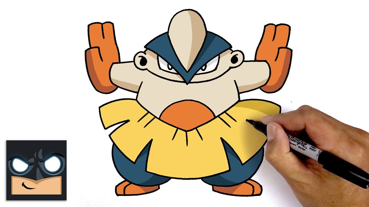 Come disegnare Hariyama dei Pokemon