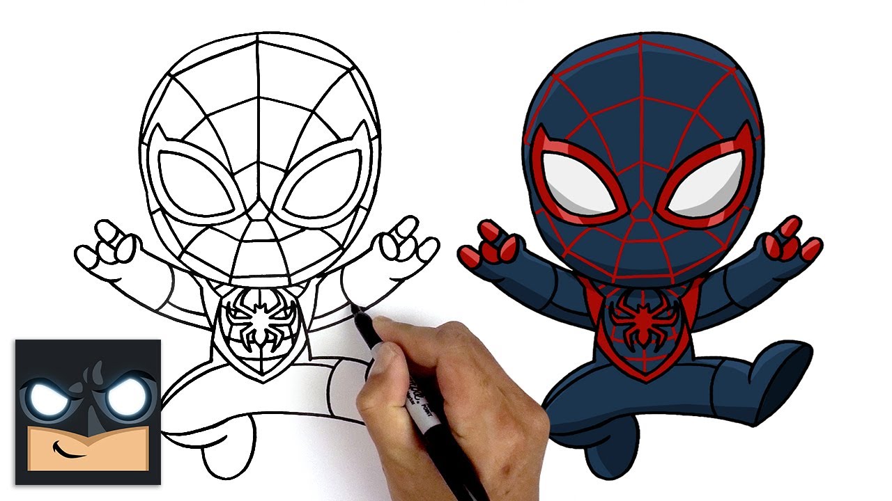 Cómo dibujar a Miles Morales de Spider-Man