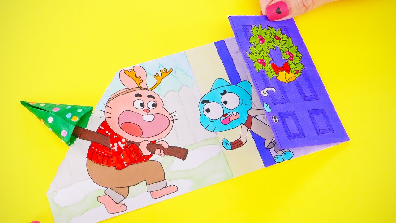 Lavoretti creativi e giochi per Natale con i personaggi dei cartoni animati