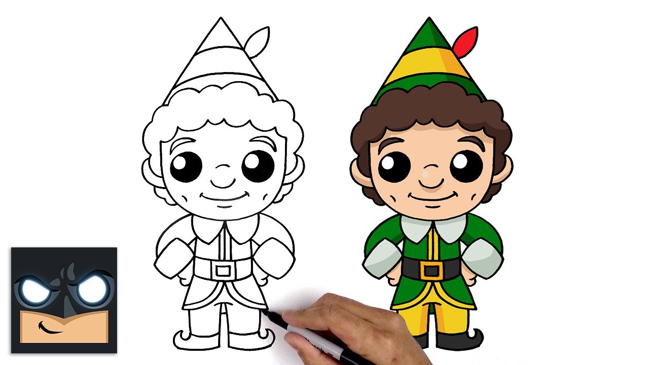 Come disegnare Buddy l’elfo da Cartooning Club