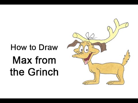 Come disegnare Max da How the Grinch Stole Christmas