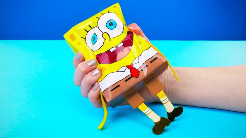 Come realizzare un pupazzo di spugna di Spongebob