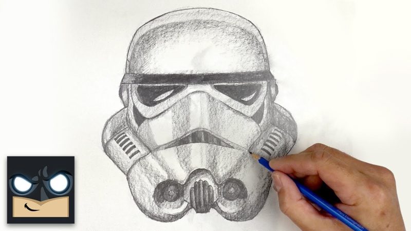 Come disegnare Stormtrooper di Star Wars con la matita
