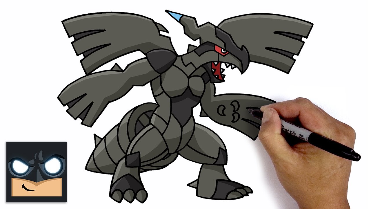Come disegnare Zekrom | Pokemon