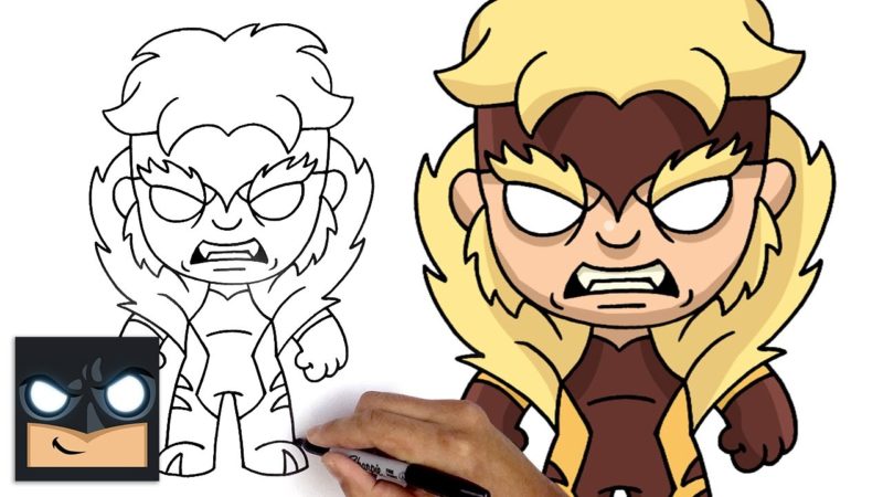 Come disegnare Sabretooth degli X-Men